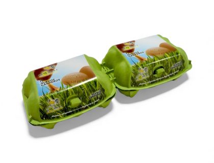 Cartón de huevos camperos de Granja Avícola Aviques